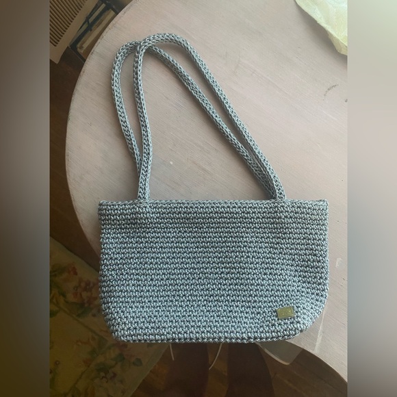 The Sak Gray Knit Woven Purse - Picture 1 of 4
